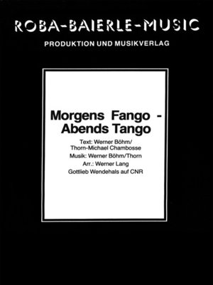cover image of Morgens Fango--abends Tango